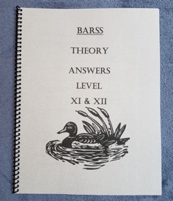 Barss Theory: Level 11/12 Answer Book