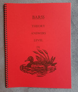 Barss Theory: Level 9 Answer Book